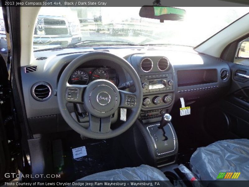 Black / Dark Slate Gray 2013 Jeep Compass Sport 4x4