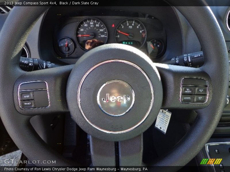 Black / Dark Slate Gray 2013 Jeep Compass Sport 4x4