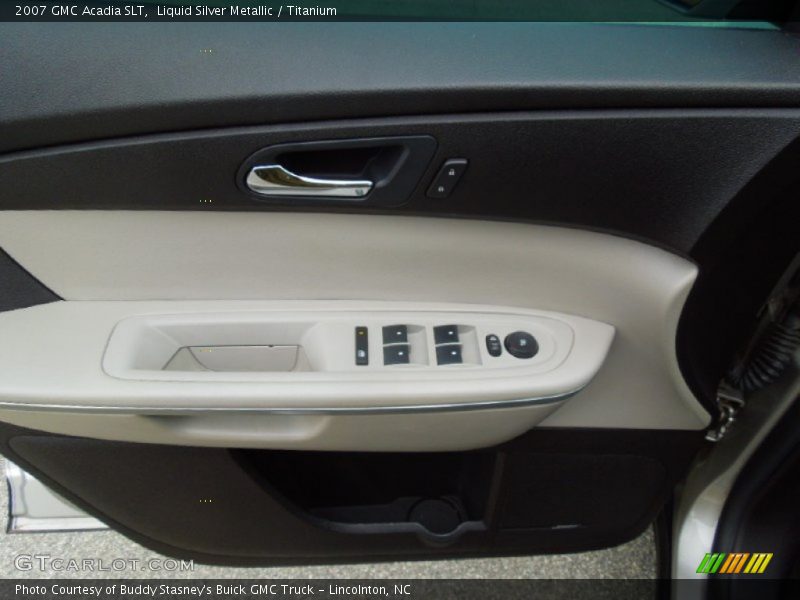 Liquid Silver Metallic / Titanium 2007 GMC Acadia SLT