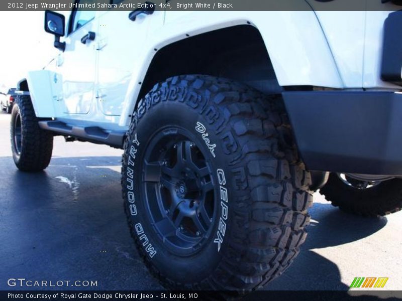 Bright White / Black 2012 Jeep Wrangler Unlimited Sahara Arctic Edition 4x4