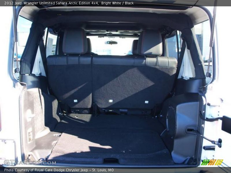 Bright White / Black 2012 Jeep Wrangler Unlimited Sahara Arctic Edition 4x4