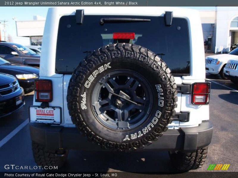 Bright White / Black 2012 Jeep Wrangler Unlimited Sahara Arctic Edition 4x4