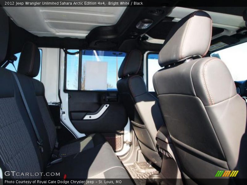 Bright White / Black 2012 Jeep Wrangler Unlimited Sahara Arctic Edition 4x4