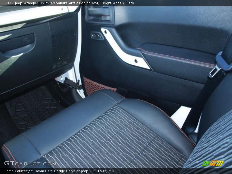 Bright White / Black 2012 Jeep Wrangler Unlimited Sahara Arctic Edition 4x4