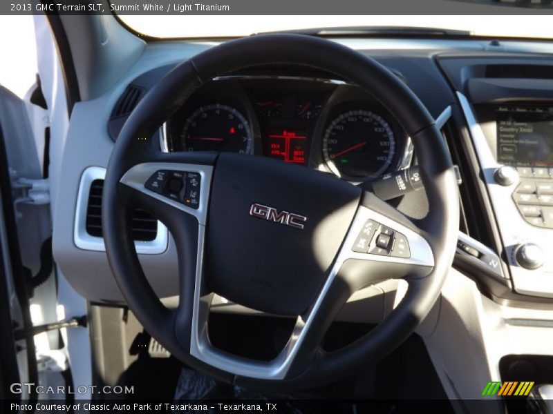 Summit White / Light Titanium 2013 GMC Terrain SLT