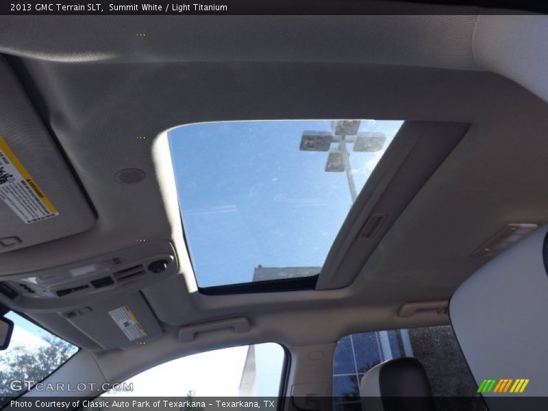 Summit White / Light Titanium 2013 GMC Terrain SLT