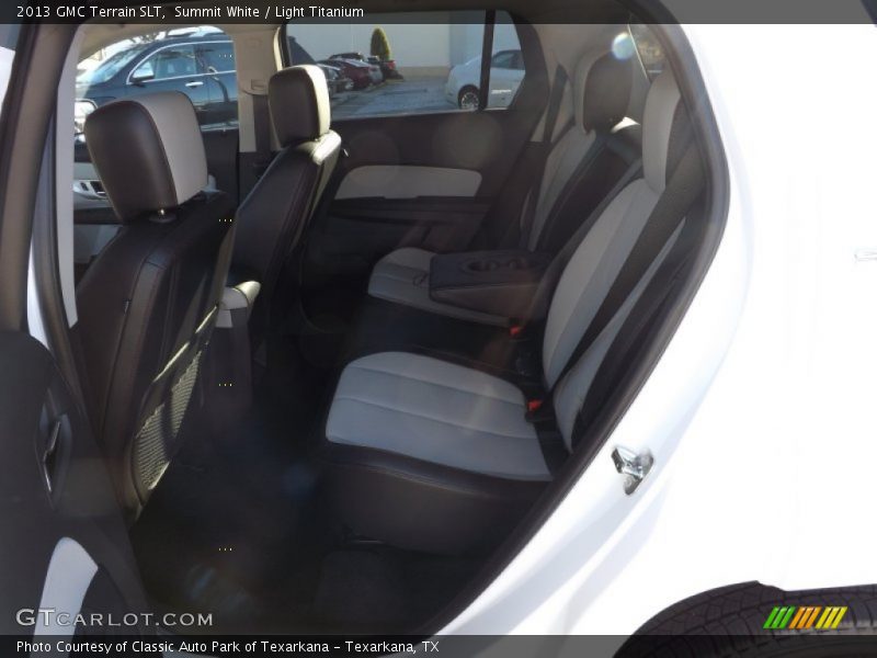 Summit White / Light Titanium 2013 GMC Terrain SLT