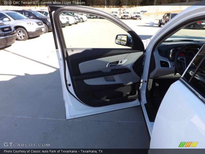 Summit White / Light Titanium 2013 GMC Terrain SLT