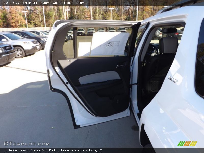 Summit White / Light Titanium 2013 GMC Terrain SLT