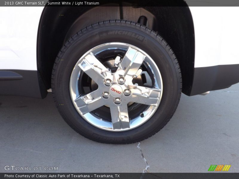 Summit White / Light Titanium 2013 GMC Terrain SLT