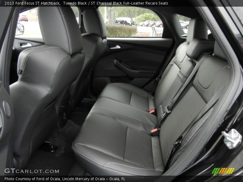Rear Seat of 2013 Focus ST Hatchback
