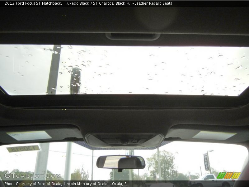 Sunroof of 2013 Focus ST Hatchback