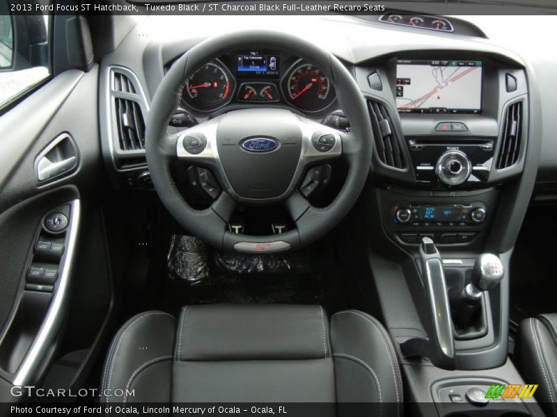 Dashboard of 2013 Focus ST Hatchback