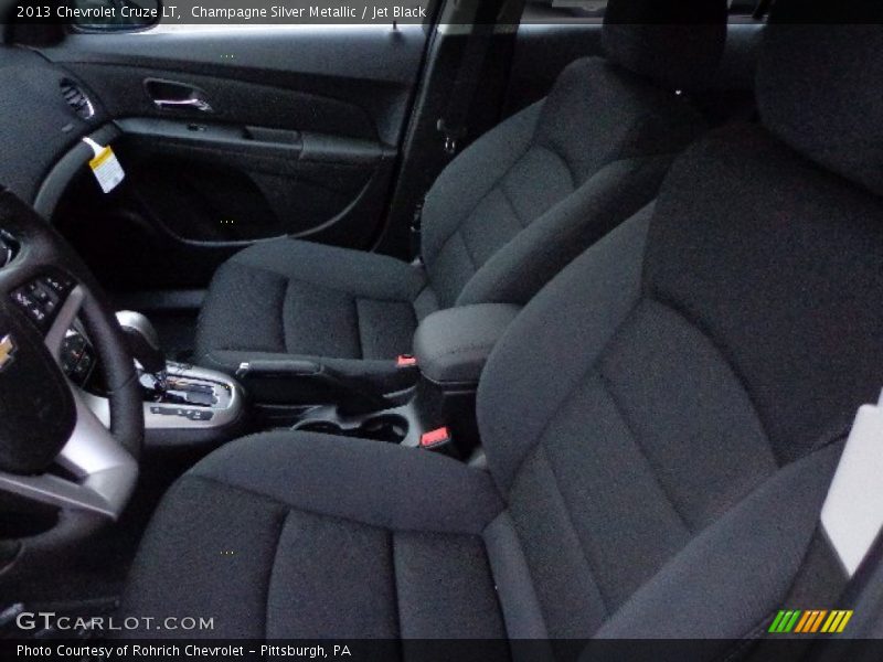 Champagne Silver Metallic / Jet Black 2013 Chevrolet Cruze LT