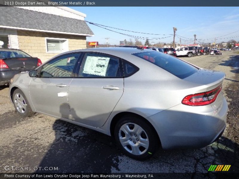 Bright Silver Metallic / Black 2013 Dodge Dart Aero