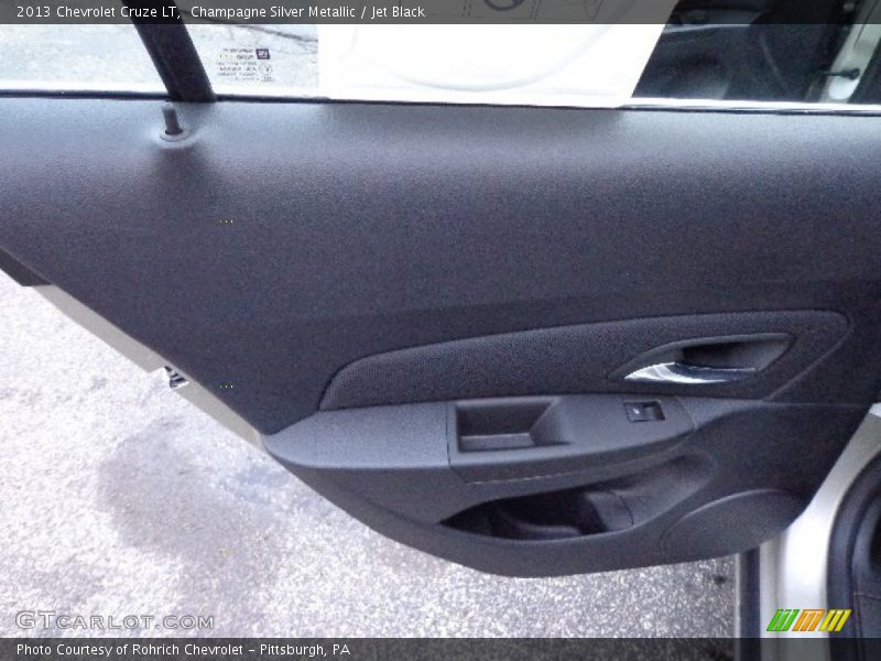 Champagne Silver Metallic / Jet Black 2013 Chevrolet Cruze LT