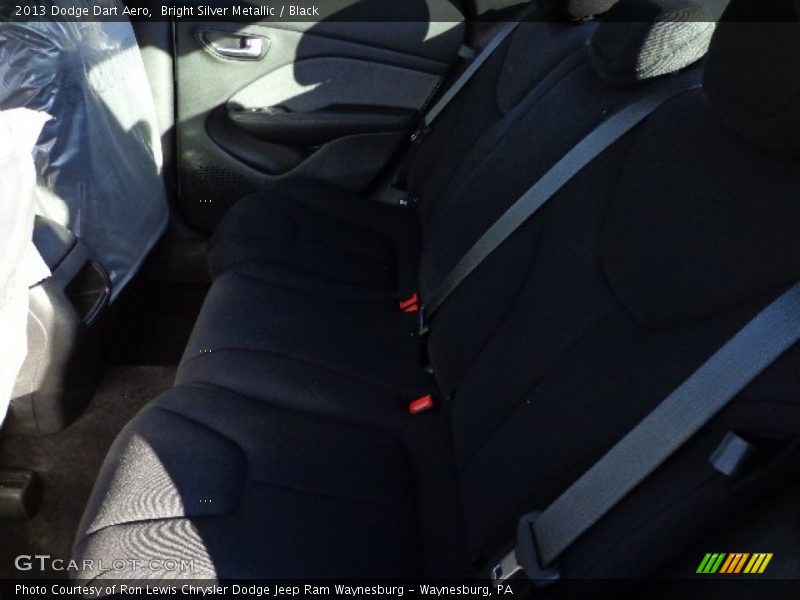 Bright Silver Metallic / Black 2013 Dodge Dart Aero