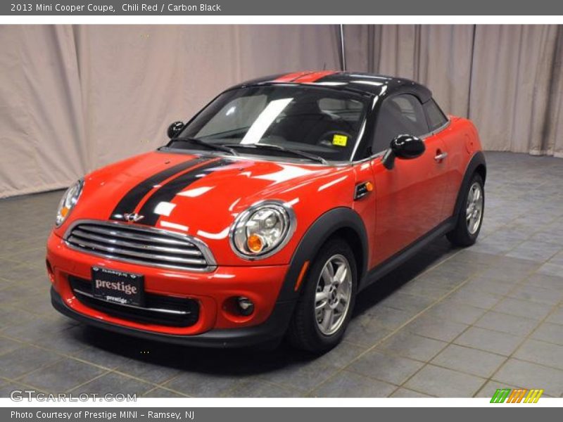 Chili Red / Carbon Black 2013 Mini Cooper Coupe