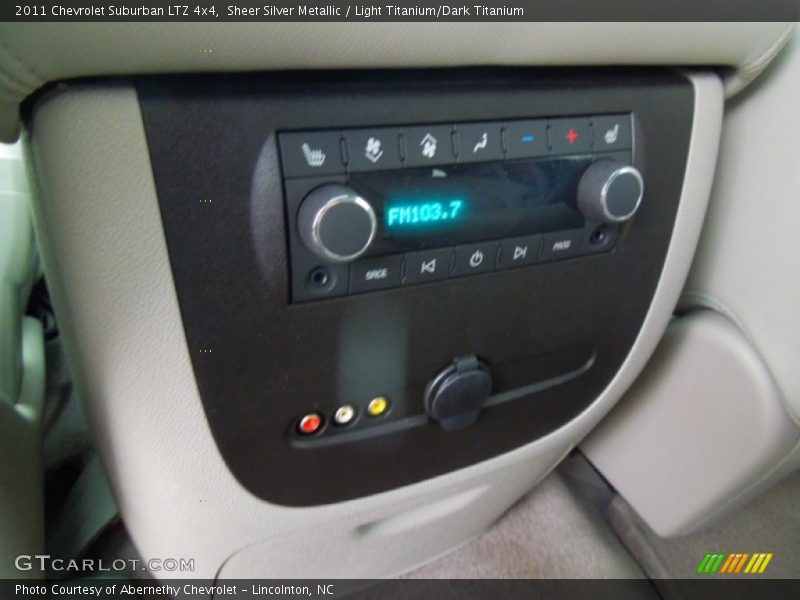 Sheer Silver Metallic / Light Titanium/Dark Titanium 2011 Chevrolet Suburban LTZ 4x4