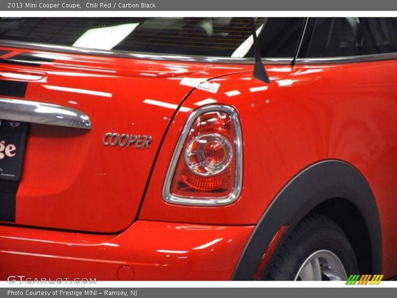 Chili Red / Carbon Black 2013 Mini Cooper Coupe