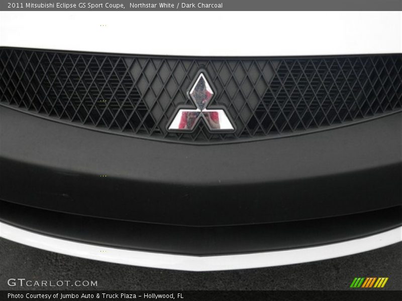 Northstar White / Dark Charcoal 2011 Mitsubishi Eclipse GS Sport Coupe