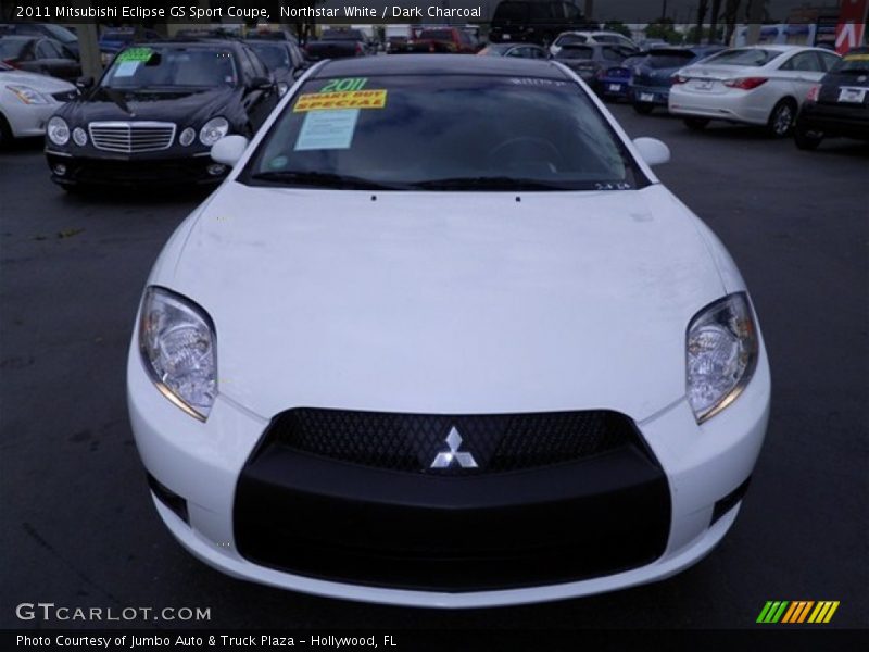 Northstar White / Dark Charcoal 2011 Mitsubishi Eclipse GS Sport Coupe