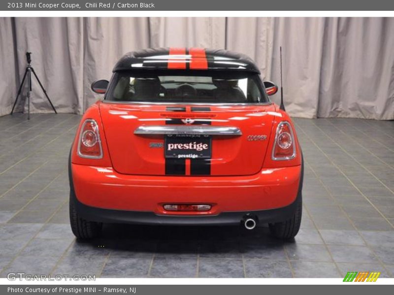 Chili Red / Carbon Black 2013 Mini Cooper Coupe