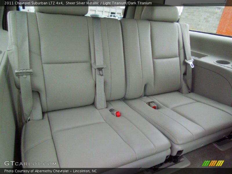 Sheer Silver Metallic / Light Titanium/Dark Titanium 2011 Chevrolet Suburban LTZ 4x4