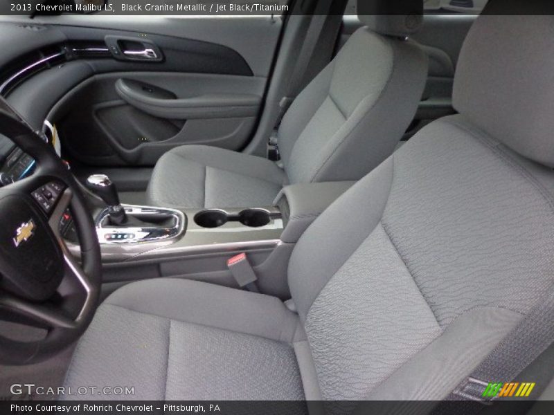 Black Granite Metallic / Jet Black/Titanium 2013 Chevrolet Malibu LS