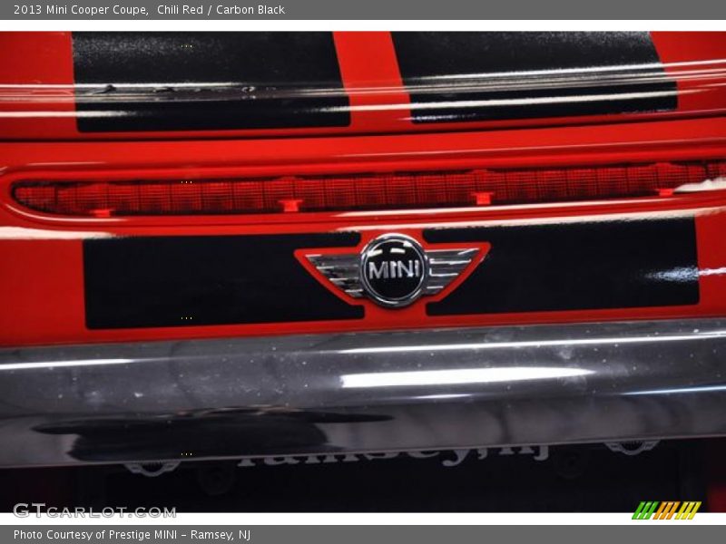 Chili Red / Carbon Black 2013 Mini Cooper Coupe