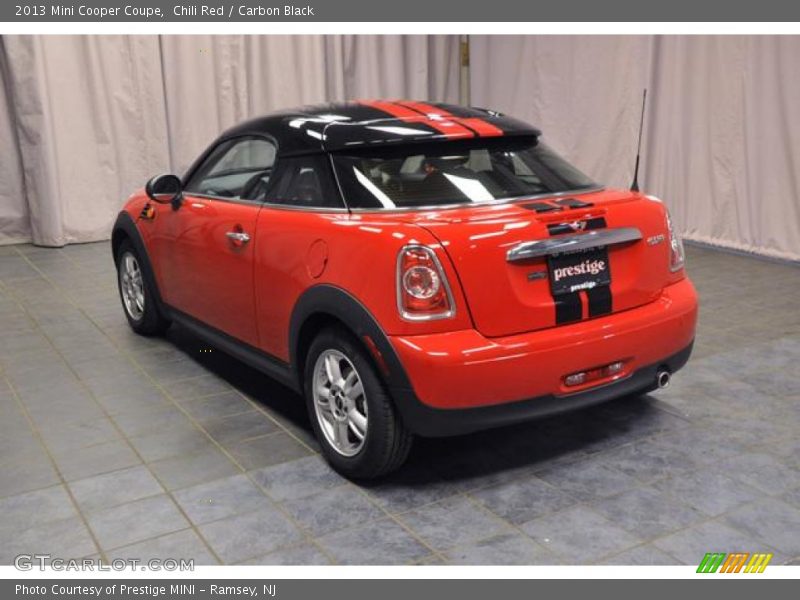 Chili Red / Carbon Black 2013 Mini Cooper Coupe