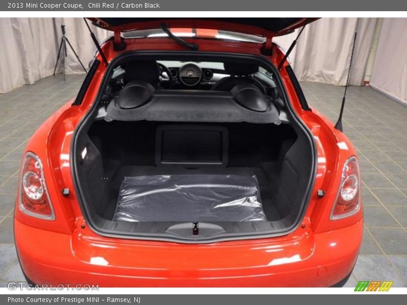 Chili Red / Carbon Black 2013 Mini Cooper Coupe