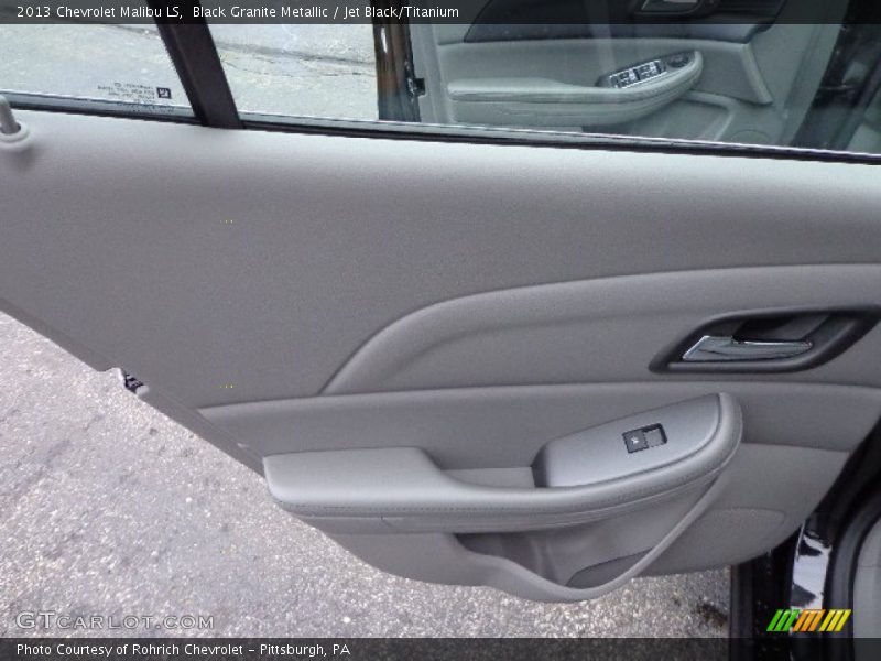 Black Granite Metallic / Jet Black/Titanium 2013 Chevrolet Malibu LS