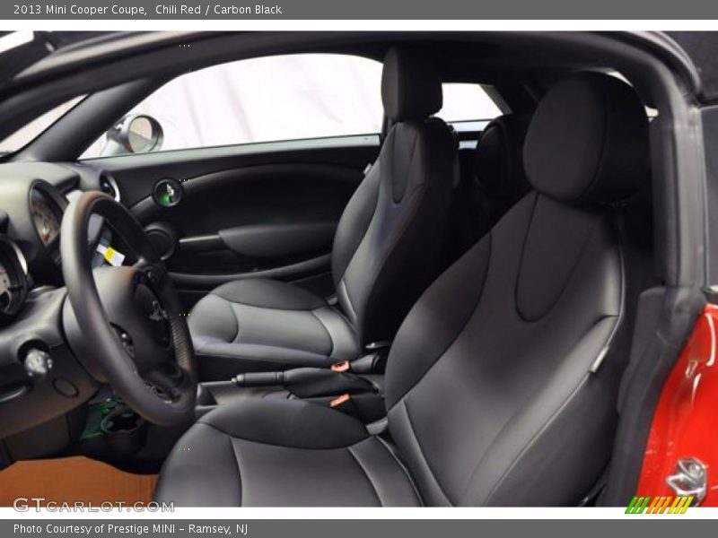 Chili Red / Carbon Black 2013 Mini Cooper Coupe