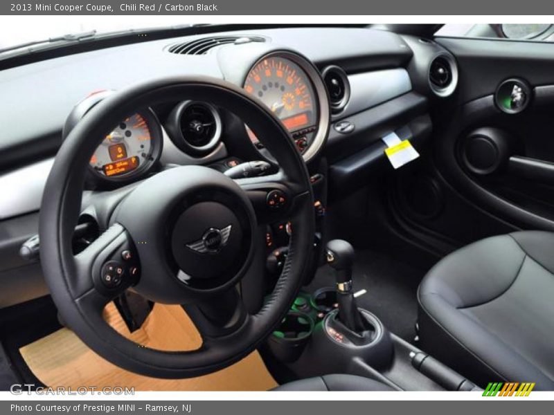 Chili Red / Carbon Black 2013 Mini Cooper Coupe