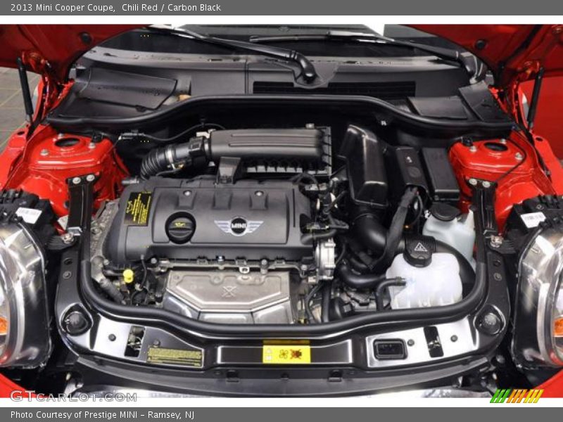 Chili Red / Carbon Black 2013 Mini Cooper Coupe