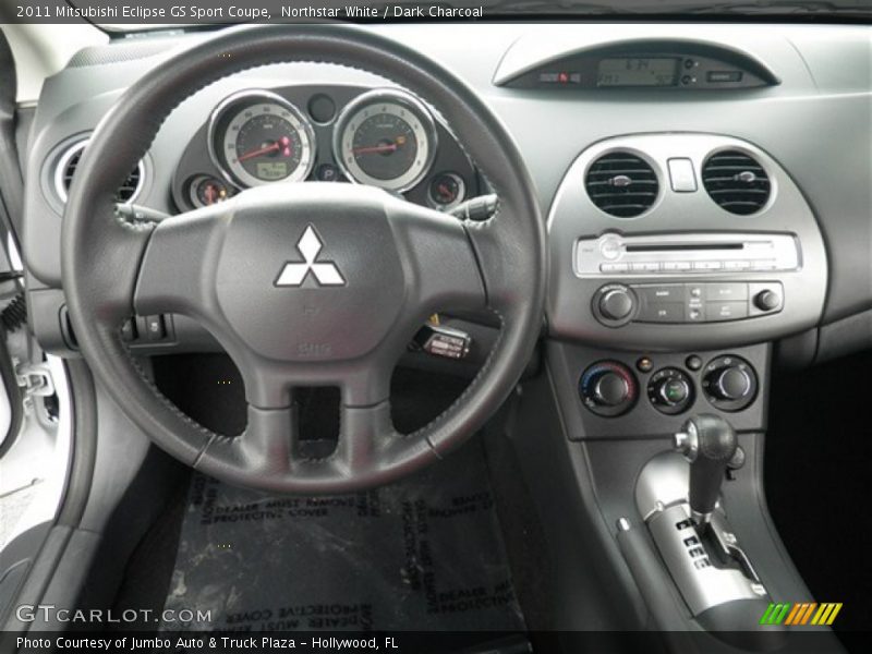 Northstar White / Dark Charcoal 2011 Mitsubishi Eclipse GS Sport Coupe