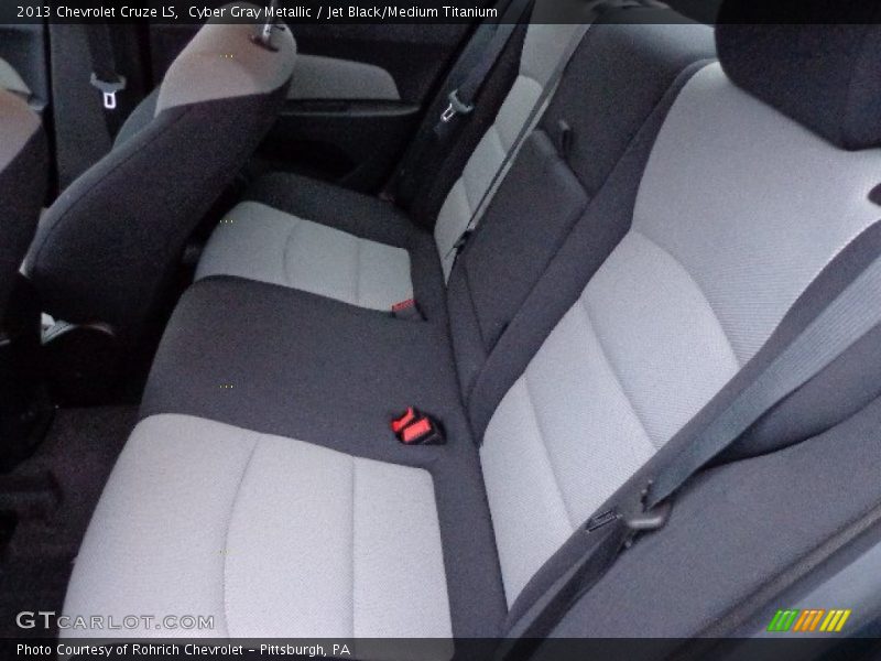 Cyber Gray Metallic / Jet Black/Medium Titanium 2013 Chevrolet Cruze LS