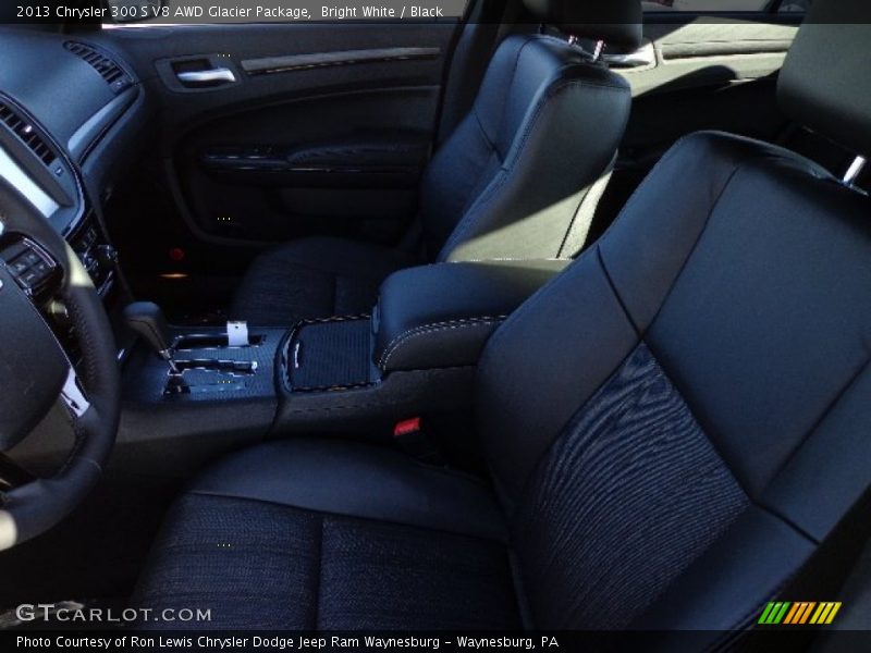 Bright White / Black 2013 Chrysler 300 S V8 AWD Glacier Package