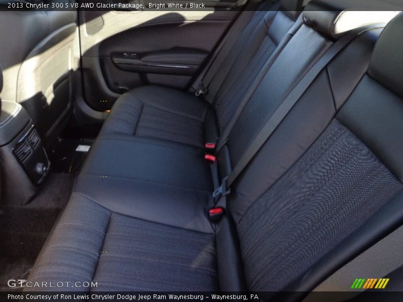 Bright White / Black 2013 Chrysler 300 S V8 AWD Glacier Package