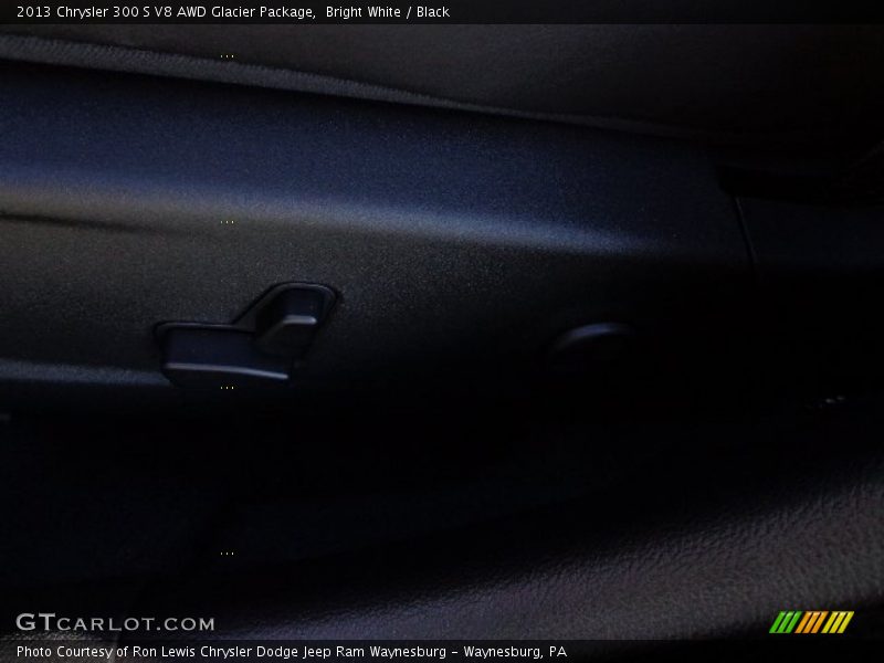 Bright White / Black 2013 Chrysler 300 S V8 AWD Glacier Package