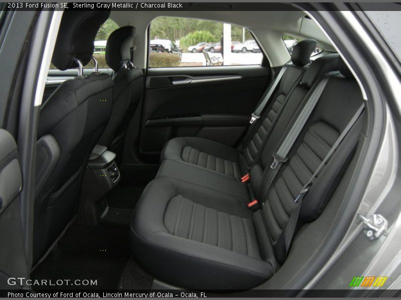 Sterling Gray Metallic / Charcoal Black 2013 Ford Fusion SE