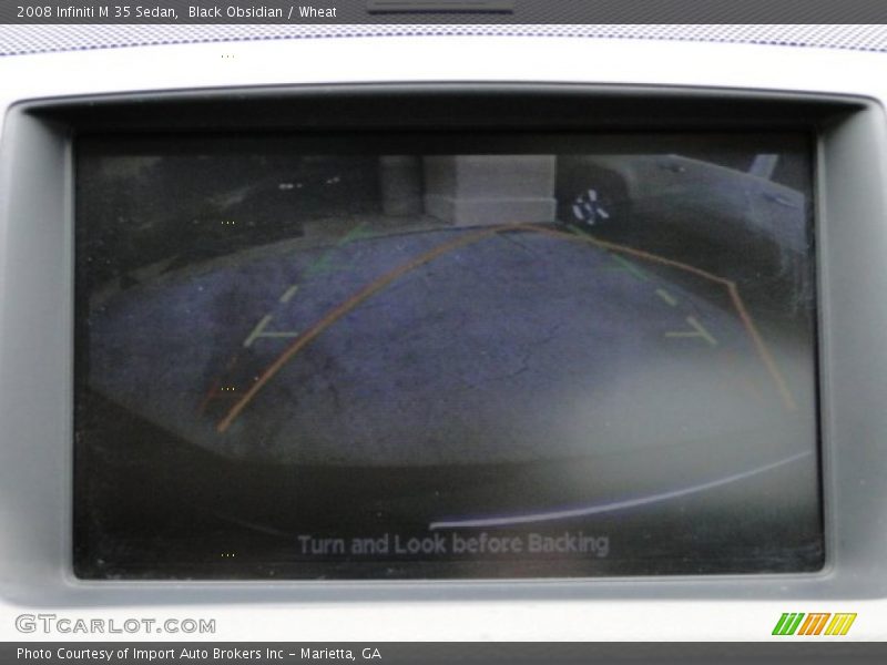 Black Obsidian / Wheat 2008 Infiniti M 35 Sedan
