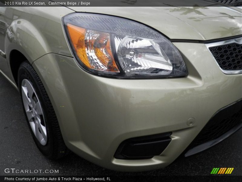 Cashmere Beige / Beige 2010 Kia Rio LX Sedan