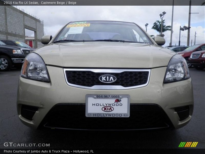 Cashmere Beige / Beige 2010 Kia Rio LX Sedan