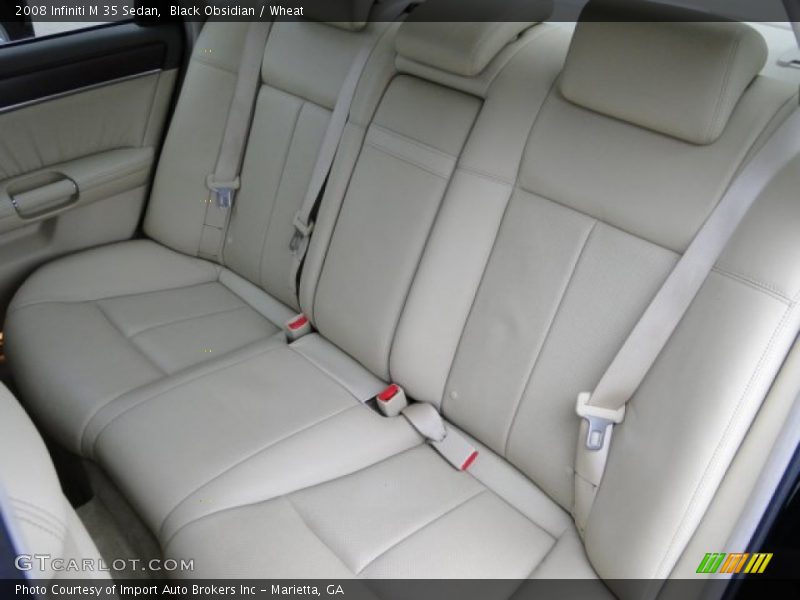 Black Obsidian / Wheat 2008 Infiniti M 35 Sedan