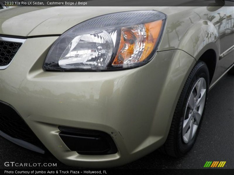 Cashmere Beige / Beige 2010 Kia Rio LX Sedan