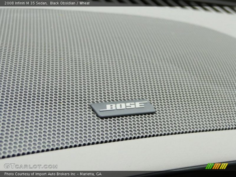 Black Obsidian / Wheat 2008 Infiniti M 35 Sedan