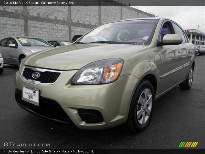 Cashmere Beige / Beige 2010 Kia Rio LX Sedan