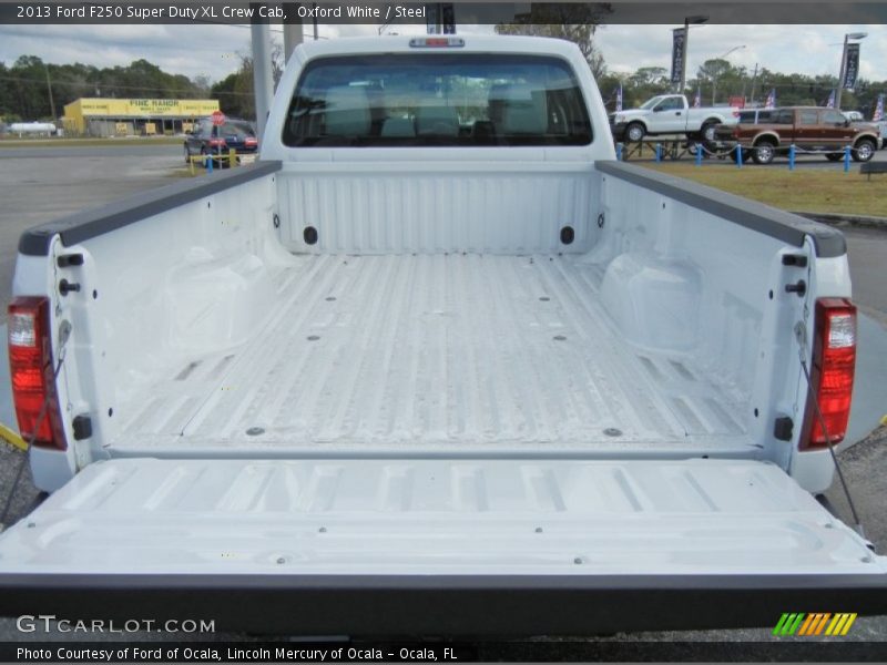 Oxford White / Steel 2013 Ford F250 Super Duty XL Crew Cab